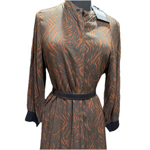 Nu Denmark Rin Toffee Shirt Dress MRSP $149